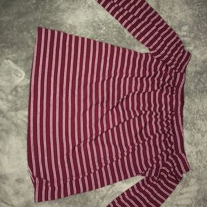 off the shoulder shirt!